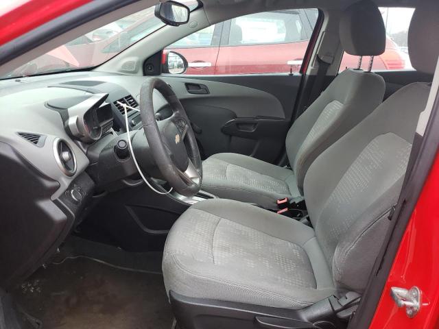 1G1JA5SH4F4148745 - 2015 CHEVROLET SONIC LS RED photo 7