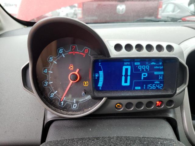 1G1JA5SH4F4148745 - 2015 CHEVROLET SONIC LS RED photo 9