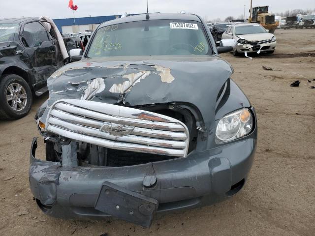 3GNCA23B19S533359 - 2009 CHEVROLET HHR LT GRAY photo 5