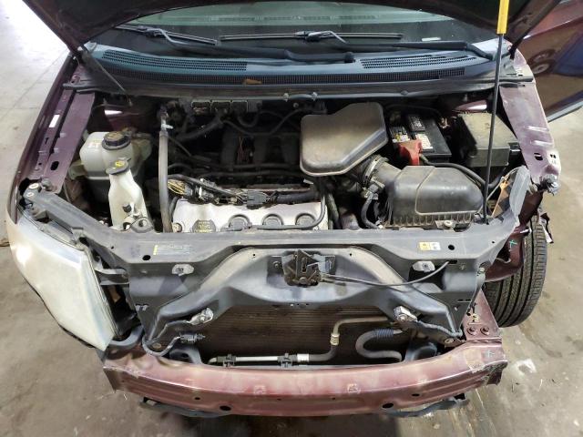 2FMDK3KC7ABB68962 - 2010 FORD EDGE LIMIT BURGUNDY photo 11