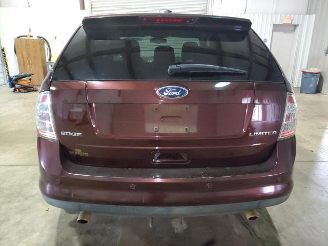 2FMDK3KC7ABB68962 - 2010 FORD EDGE LIMIT BURGUNDY photo 6