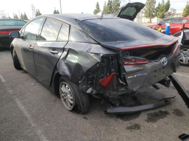 JTDKARFP1L3142326 - 2020 TOYOTA PRIUS PRIM 石墨色 照片 2