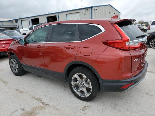 2HKRW2H80JH650365 - 2018 HONDA CR-V EXL ORANGE photo 2