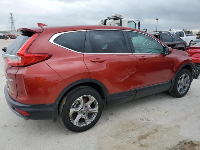 2HKRW2H80JH650365 - 2018 HONDA CR-V EXL ORANGE photo 3