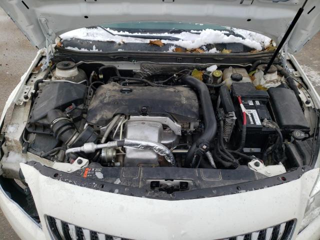 2G4GL5EX5E9315541 - 2014 BUICK REGAL CREAM photo 11