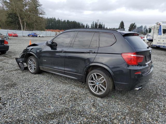 5UXWX9C5XG0D64875 - 2016 BMW X3 XDRIVE2 BLACK photo 2