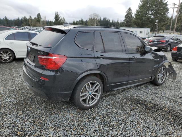 5UXWX9C5XG0D64875 - 2016 BMW X3 XDRIVE2 BLACK photo 3