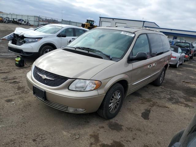 2C8GP64L03R234259 - 2003 CHRYSLER TWN & CTRY BEIGE photo 1