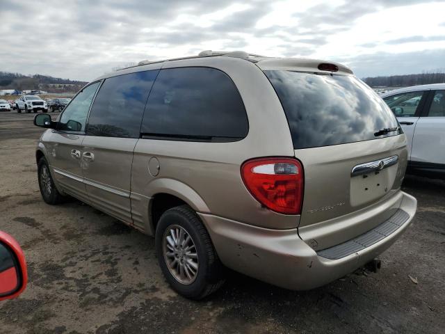 2C8GP64L03R234259 - 2003 CHRYSLER TWN & CTRY BEIGE photo 2