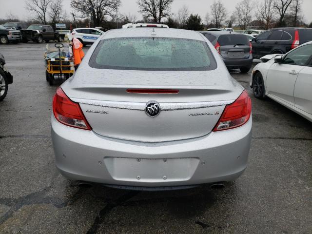 2G4GS5EV3D9171438 - 2013 BUICK REGAL PREM SILVER photo 6