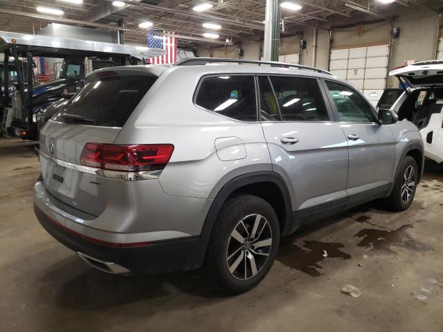 1V2LP2CA4NC538083 - 2022 VOLKSWAGEN ATLAS SE SILVER photo 3