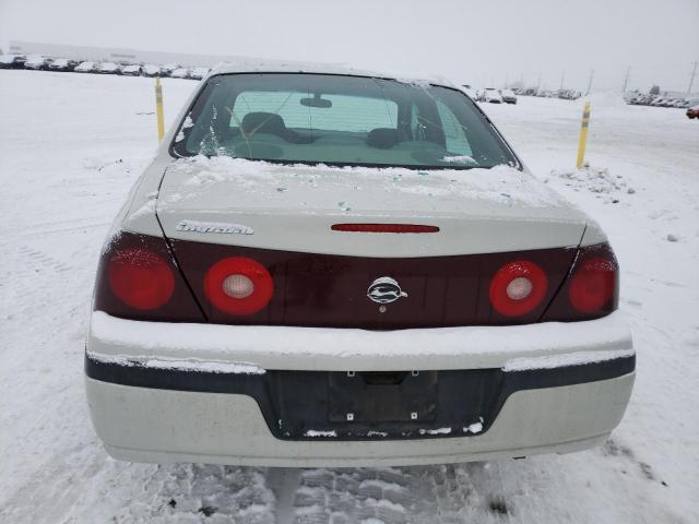 2G1WF52E339149181 - 2003 CHEVROLET IMPALA WHITE photo 6