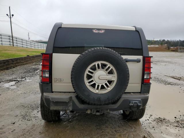 5GTEN13E488165852 - 2008 HUMMER H3 SILVER photo 6