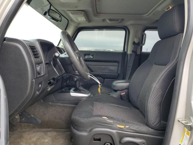 5GTEN13E488165852 - 2008 HUMMER H3 SILVER photo 7