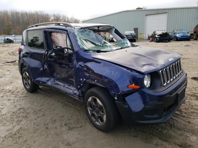 ZACCJBAB5JPH51922 - 2018 JEEP RENEGADE S BLUE photo 4