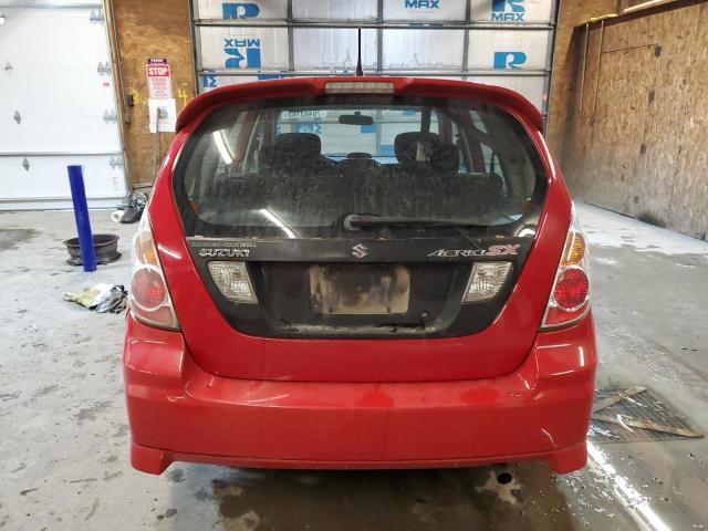 JS2RD62H965351671 - 2006 SUZUKI AERIO RED photo 6