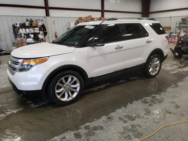 1FM5K8D8XEGA42331 - 2014 FORD EXPLORER X WHITE photo 1