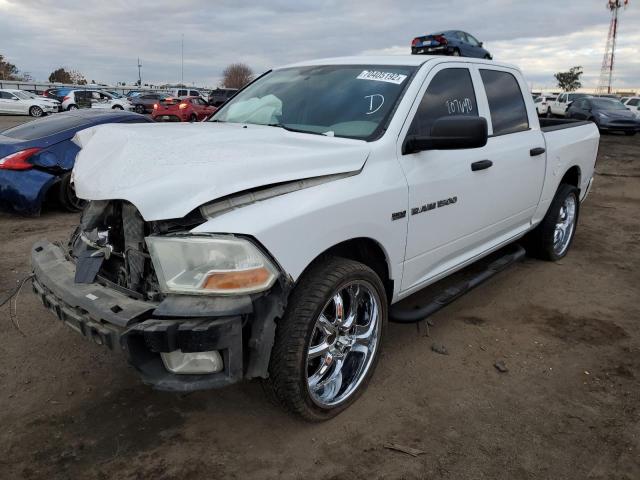 1C6RD6KT9CS228746 - 2012 DODGE RAM 1500 S WHITE photo 1