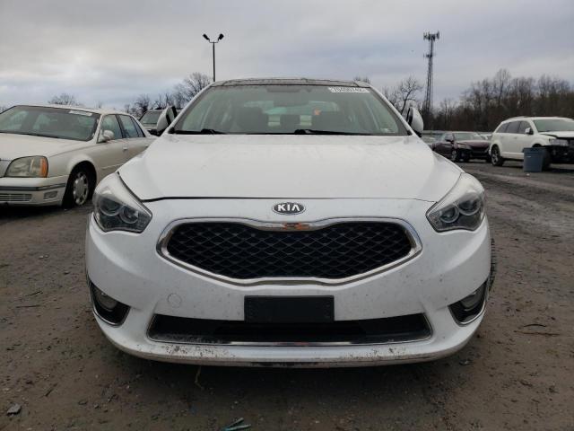 KNALN4D76E5138825 - 2014 KIA CADENZA PR WHITE photo 5