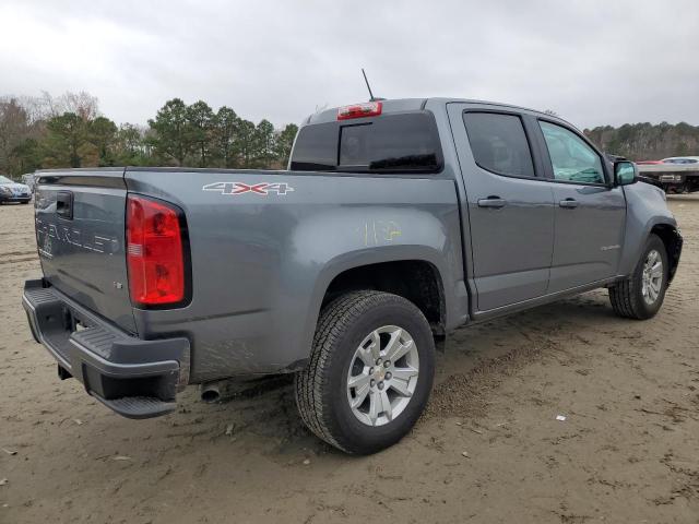 1GCGTCEN1N1231924 - 2022 CHEVROLET COLORADO L GRAY photo 3