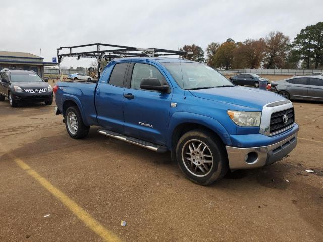 5TFRT54117X014344 - 2007 TOYOTA TUNDRA DOU BLUE photo 4