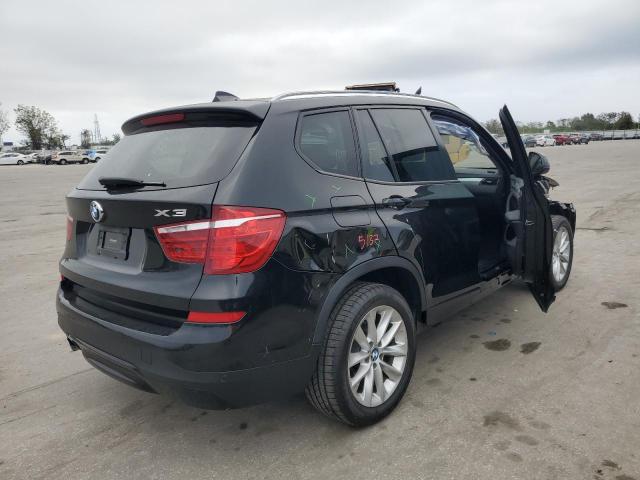 5UXWX9C5XG0D85533 - 2016 BMW X3 XDRIVE2 BLACK photo 3