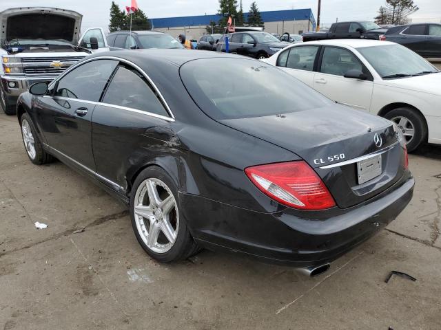 WDDEJ71XX7A001531 - 2007 MERCEDES-BENZ CL 550 BLACK photo 2