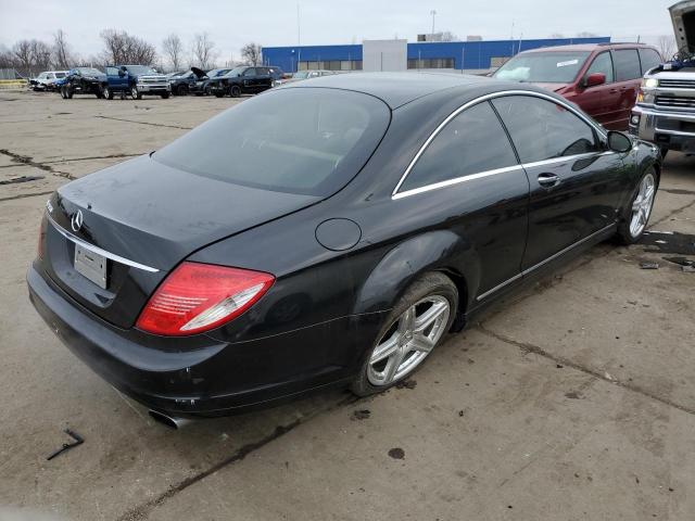 WDDEJ71XX7A001531 - 2007 MERCEDES-BENZ CL 550 BLACK photo 3