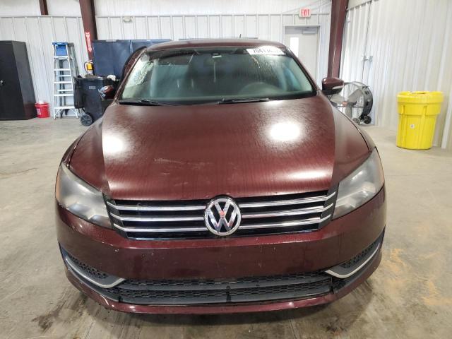 1VWAH7A33EC020048 - 2014 VOLKSWAGEN PASSAT S BURGUNDY photo 5