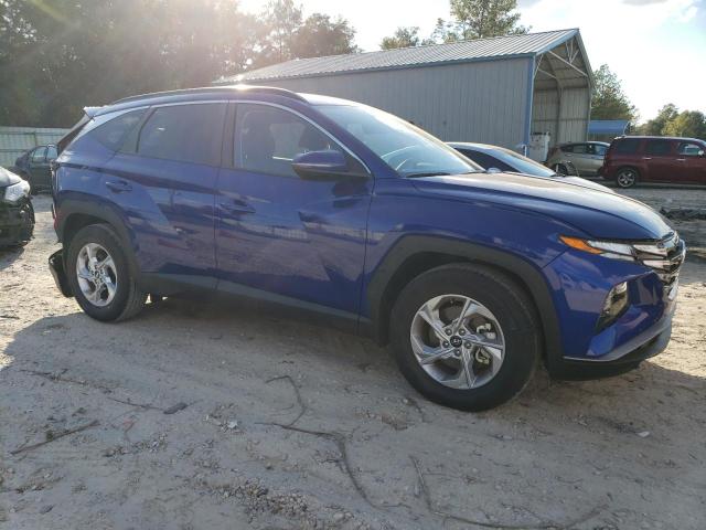 5NMJB3AE1NH****** - 2022 HYUNDAI TUCSON SEL BLUE photo 4