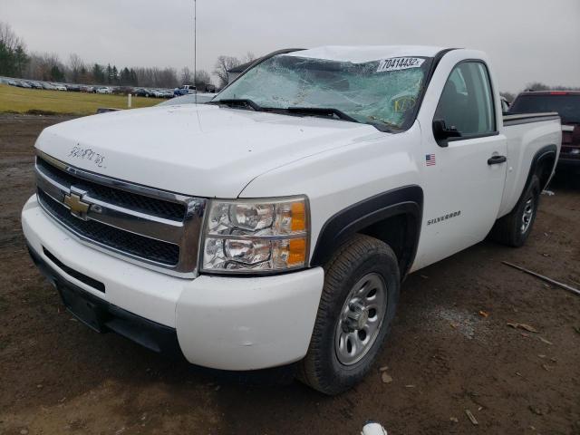 1GCPCPEX0AZ277748 - 2010 CHEVROLET SILVERADO2 WHITE photo 1