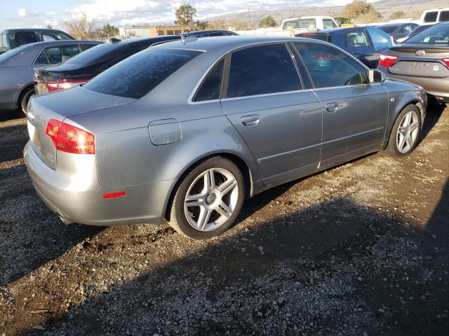 WAUAF68E55A418591 - 2005 AUDI A4 GRAY photo 3