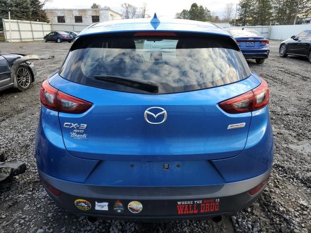 JM1DKFC76H0161827 - 2017 MAZDA CX-3 TOURI BLUE photo 6