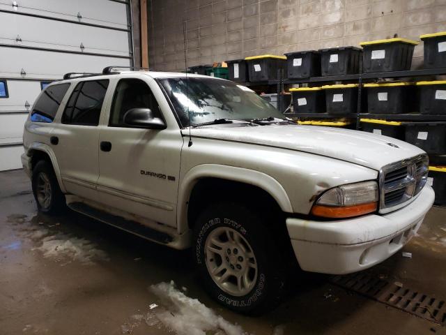 1B4HS28N51F572623 - 2001 DODGE DURANGO WHITE photo 4