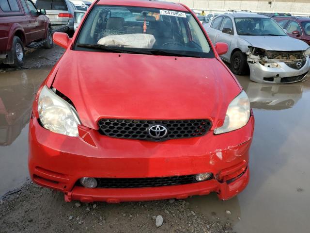 2T1KR32E34C201637 - 2004 TOYOTA MATRIX 红色 照片 5