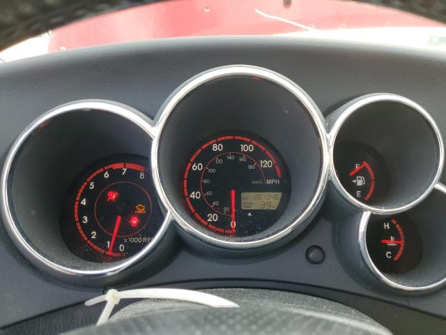 2T1KR32E34C201637 - 2004 TOYOTA MATRIX 红色 照片 9