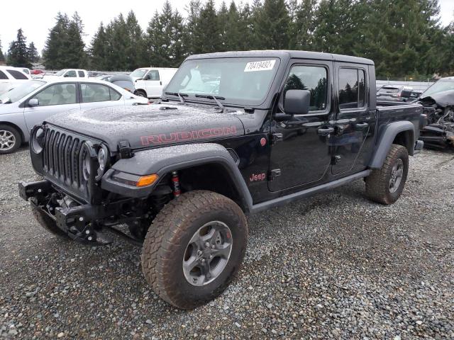 1C6JJTBG3NL139226 - 2022 JEEP GLADIATOR BLACK photo 1