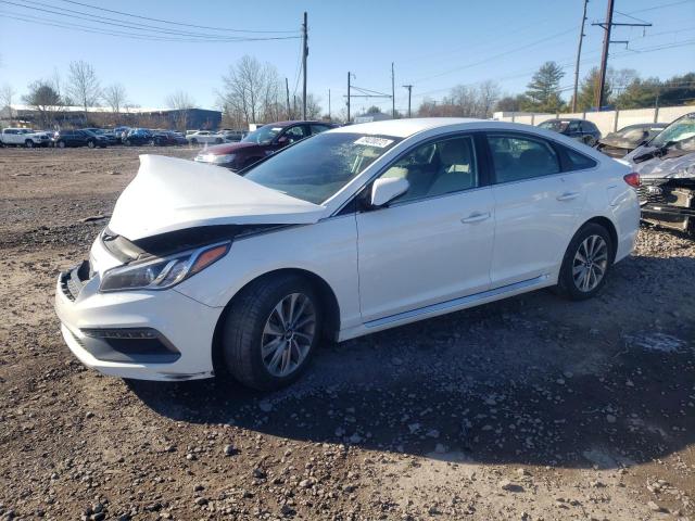 5NPE34AF7GH377770 - 2016 HYUNDAI SONATA SPO WHITE photo 1