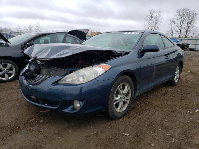 4T1CE38P94U823375 - 2004 TOYOTA CAMRY SOLA BLUE photo 1