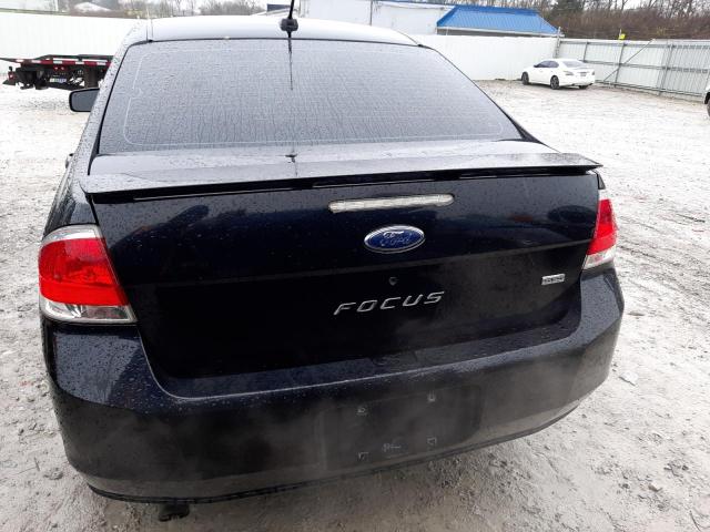 1FAHP36N39W184529 - 2009 FORD FOCUS SES BLACK photo 6