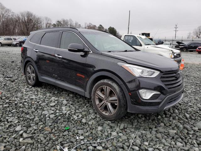 KM8SR4HF8DU009103 - 2013 HYUNDAI SANTA FE L BLACK photo 4