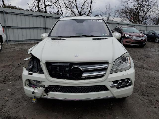 4JGBF7BE3AA535081 - 2010 MERCEDES-BENZ GL 450 4MA WHITE photo 5