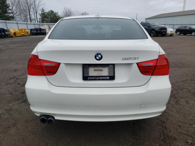 WBAPG7C55BA935647 - 2011 BMW 323 I WHITE photo 6