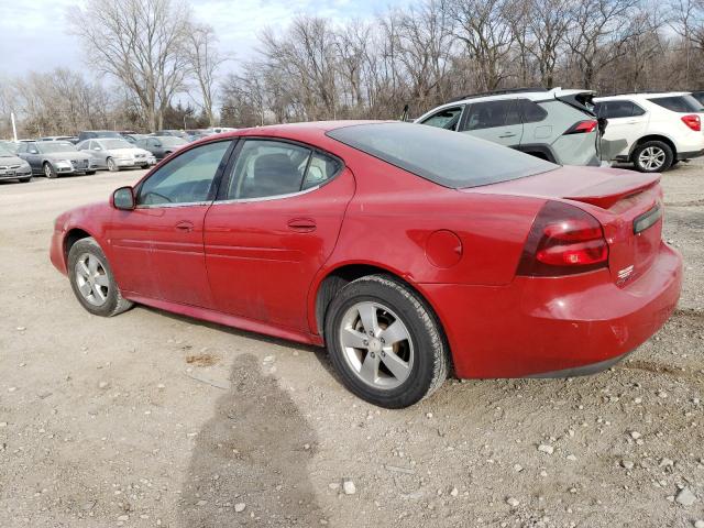 2G2WP552171219291 - 2007 PONTIAC GRAND PRIX წითელი ფოტო 2