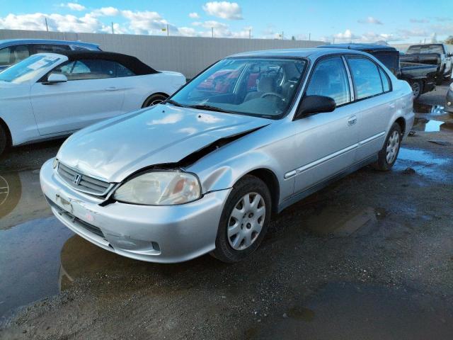 2HGEJ6615YH546534 - 2000 HONDA CIVIC BASE SILVER photo 1