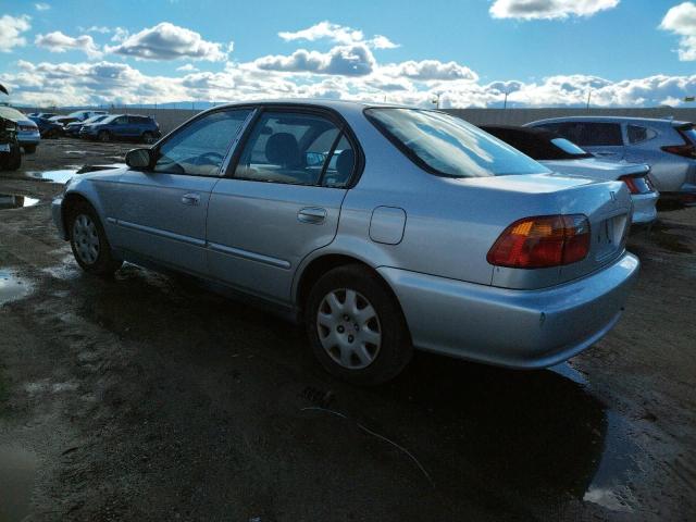 2HGEJ6615YH546534 - 2000 HONDA CIVIC BASE SILVER photo 2