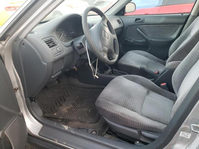 2HGEJ6615YH546534 - 2000 HONDA CIVIC BASE SILVER photo 7