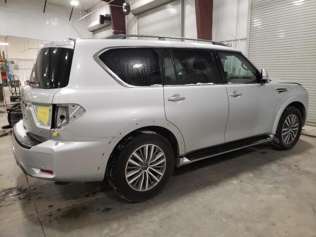 JN8AY2BB3M9790309 - 2021 NISSAN ARMADA SL SILVER photo 3