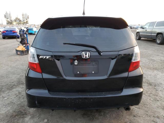 JHMGE8H56BC003502 - 2011 HONDA FIT SPORT BLACK photo 6