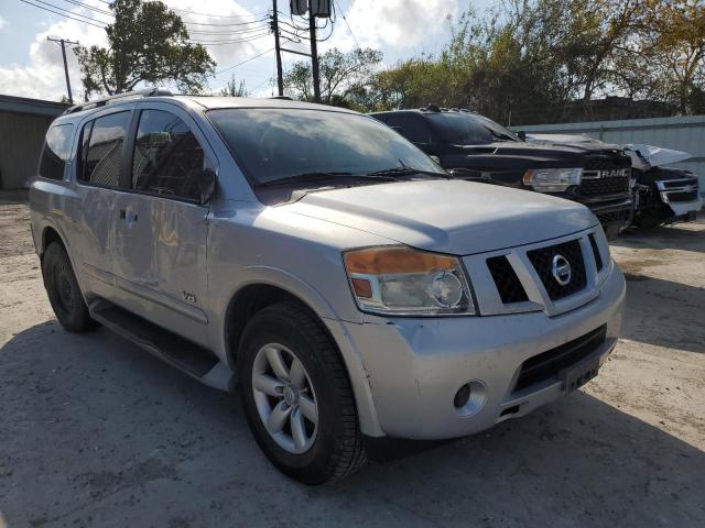 5N1AA08D88N627838 - 2008 NISSAN ARMADA SE SILVER photo 4